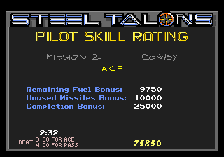 Steel Talons screenshot 3 for Atari Lynx